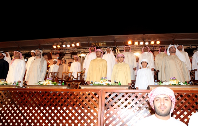 الأمير راشد بن عبدالعزيز بن سعود بن محمد آل سعود والأمير سعود والأمير محمد اثنا حضورهم حفل في دبي يوم الاثنين 12 مارس 2012م