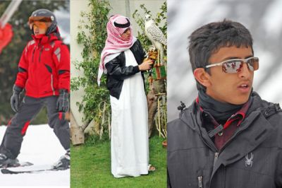 الامير راشد بن عبد العزيز يصل فرنسا 
